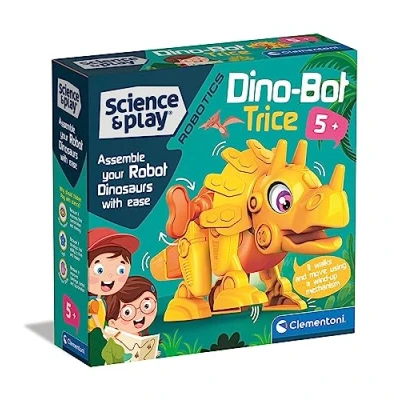 Afbeelding van Bouwspel Clementoni Dino Bot Triceratops 20 x 6 cm