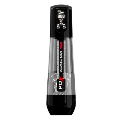 Afbeelding van Pipedream PDX Elite ViewTube MAX View Transparant/Zwart