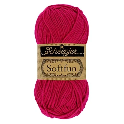 Afbeelding van Scheepjes Softfun 50g 2655 Cerise