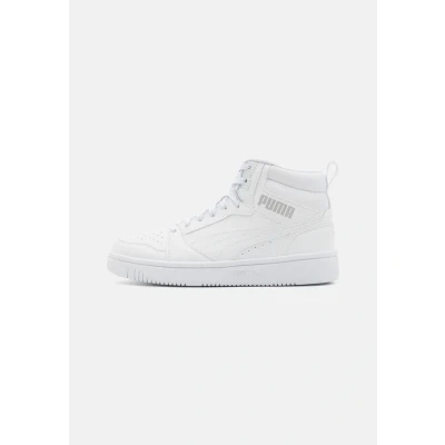 Afbeelding van Puma Rebound V6 Unisex Sneakers hoog, Maat: 42, White/cool light gray Hoogwaardig imitatieleer