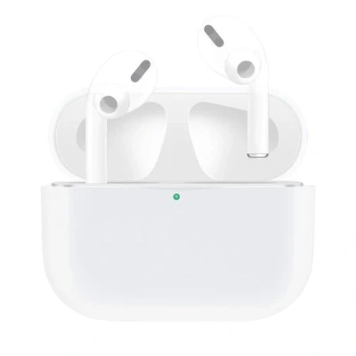 Afbeelding van AirPods Pro / 2 Solid series Siliconen hoesje Wit