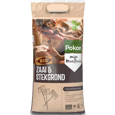 Afbeelding van Pokon Zaai En Stekgrond Potgrond Turf 10 l