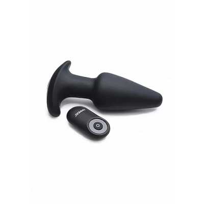 Afbeelding van Gyro R Gebogen Rimming Plug met Afstandsbediening