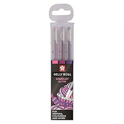 Afbeelding van Sakura Gelly Roll Stardust gelpen set 3 Sweets glitter effect