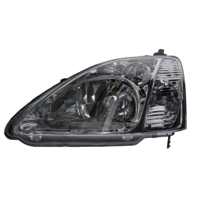 Afbeelding van TYC 20 6252 05 2 Koplampen Links H4 Met elektromotor, lamphouder HONDA: CIVIC 7 Hatchback