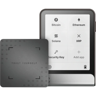 Afbeelding van Ledger Flex Crypto Hardware Wallet met Touchscreen 15.000+ Coins &amp; NFT’s Bluetooth, USB C NFC Inclusief Recovery Key Graphite
