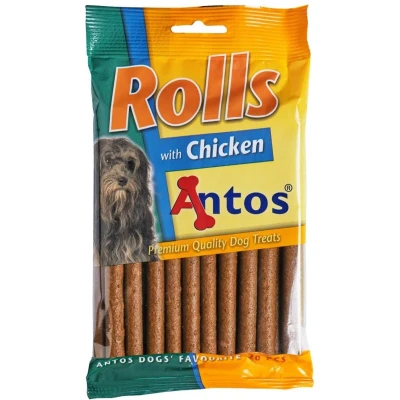 Afbeelding van Antos Rolls Kip hondensnack 200 gram