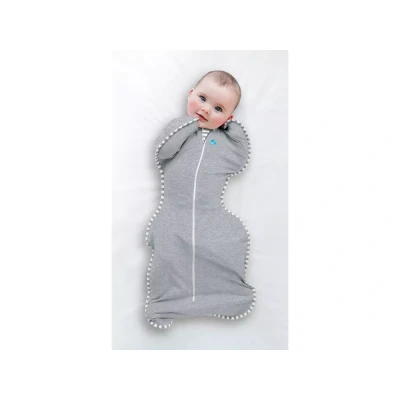 Afbeelding van Love To Dream Inbakerslaapzak Fase 1 Swaddle Up 0 3mnd Grey