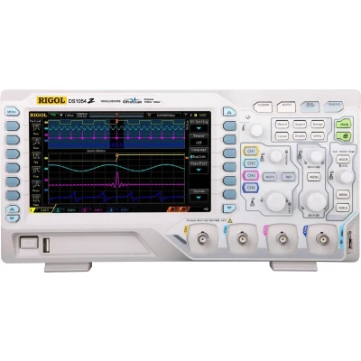 Afbeelding van Rigol DS1054Z Digitale oscilloscoop 50 MHz 4 kanaals 1 GSa/s 24 Mpts 8 Bit Digitaal geheugen (DSO) stuk(s)