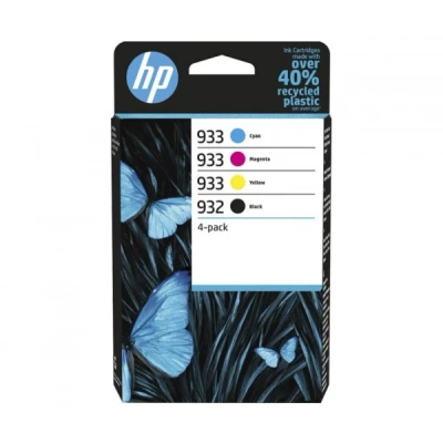 Afbeelding van HP Inktcartridge 6ZC71AE 932 933 zwart 3 kleuren