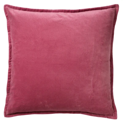 Afbeelding van Dutch Decor CAITH Kussenhoes 50x50 cm 100% katoen velvet lekker zacht Heather Rose roze