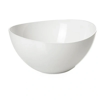 Afbeelding van Omada Design slakom 3,5 l, keukenkom van tweekleurige kunststof, onbreekbaar, gemaakt in Italië, vaatwasmachinebestendig, lijn Trendy, wit