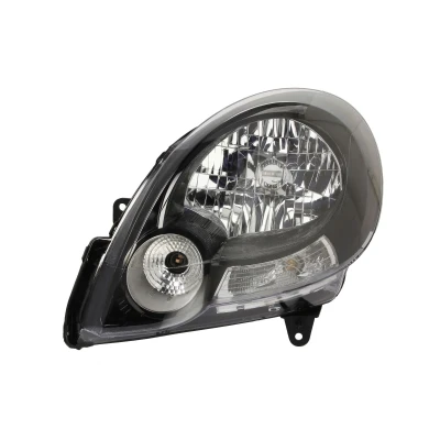 Afbeelding van TYC 20 1400 35 2 Koplampen Links H4, P21/5W Zwart Met daglicht voor rechtsrijdend verkeer Zonder elektro motor RENAULT: Kangoo II Express