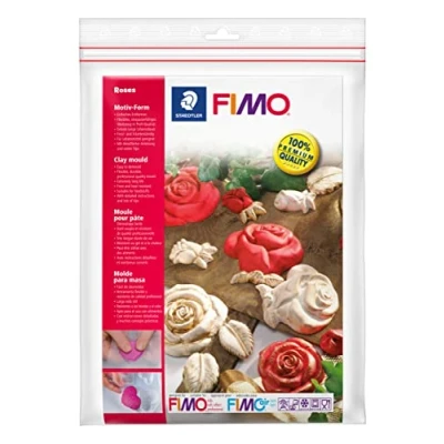 Afbeelding van Fimo Klei mallen rozen 8742 36