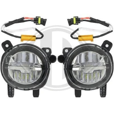 Afbeelding van DIEDERICHS 1281488 Mistlampenset BMW: 1 Hatchback