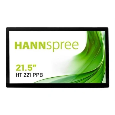 Image de Hannspree HT 221 PPB Écran LED 22&quot; écran tactile 1920 x 1080 Full HD (1080p) @ 60 Hz VA 350 cd/m² 1000:1 4 ms HDMI, VGA, DisplayPort haut parleurs noir