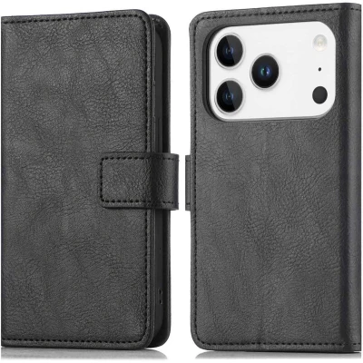 Afbeelding van imoshion Luxe Bookcase voor de Apple iPhone 17 Pro Black