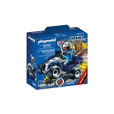 Afbeelding van Playmobile Playmobil City Action Politie Speed Quad