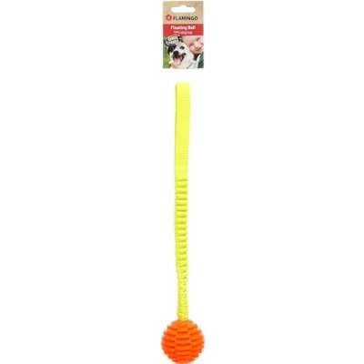 Afbeelding van Flamingo hondenspeeltje Lipa touwtrekker Ø6.5x40cm
