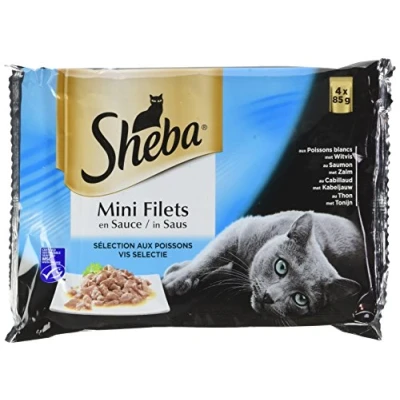 Afbeelding van 13x Sheba Delice Pouch Vis Selectie Multipack 340 gr