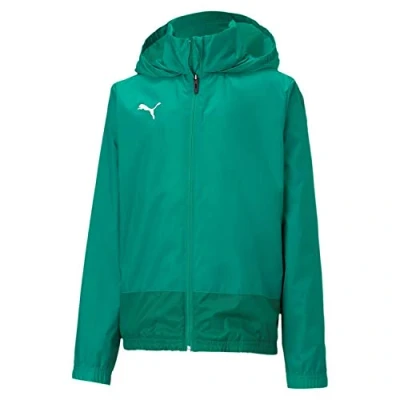 Afbeelding van Puma Teamgoal 23 Training Rain Jacket Jr regenjas voor jongens, rood chili Pepper, 152