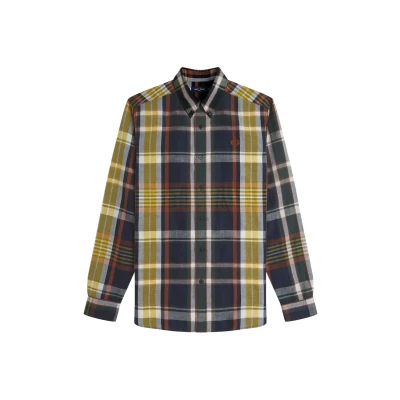 Afbeelding van Fred Perry Overhemd, Heren, Maat: XXL, Navy