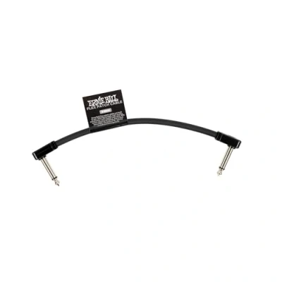 Afbeelding van Ernie Ball Flex patchkabel 15,2 cm zwart enkel