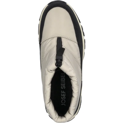 Afbeelding van Josef Seibel Davos Snowboots, Dames, Maat: 42, Schwarz offwhite Soft synthetic