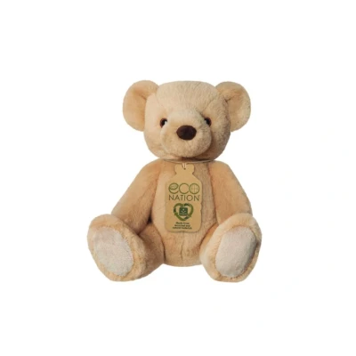 Afbeelding van Eco Nation Pluchen Knuffel Teddybeer 22 cm