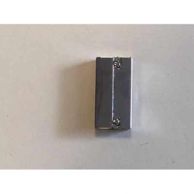 Afbeelding van Magneetsluiting plat platinum 38x19mm (gat 4x34mm) 1 ST 12333 3314