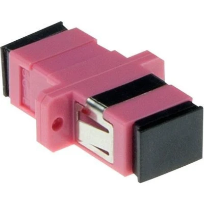 Afbeelding van ACT EA1025 Glasvezel SC/SC Simplex Adapter Multimode OM4