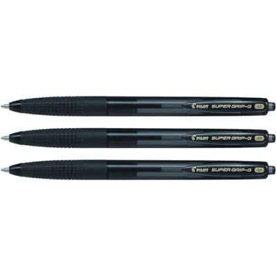 Afbeelding van Pilot Super Grip G Zwart Clip on retractable ballpoint pen Medium
