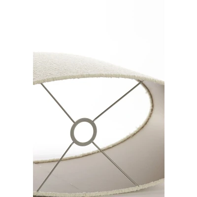 Afbeelding van Light&amp;living Kap ovaal recht smal 58 24 32 cm BOLERO wit