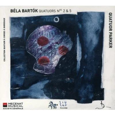 Afbeelding van Quatuor Parker Str. Q. 2 &amp; 5 (CD)