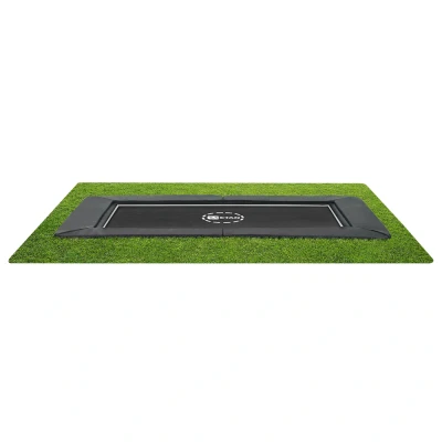 Afbeelding van Etan PremiumFlat trampoline rechthoekig 281 x 201 cm ft grijs inground inbouw