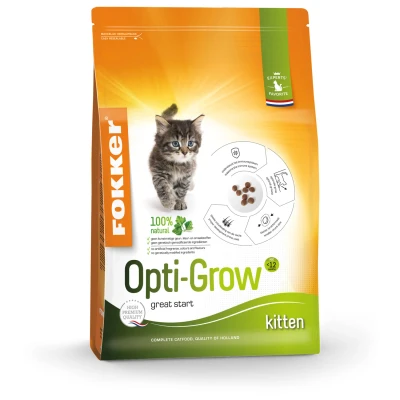 Afbeelding van Fokker Kat Opti Grow 2,5 KG