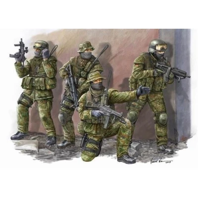 Image de Modern German Ksk Commandos 1:35e Trumpeter