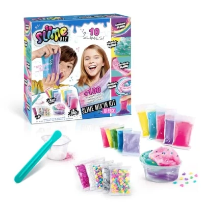 Image de Pack de 10 Slimes So slime diy Cana Toys Mix&#039;in Kit