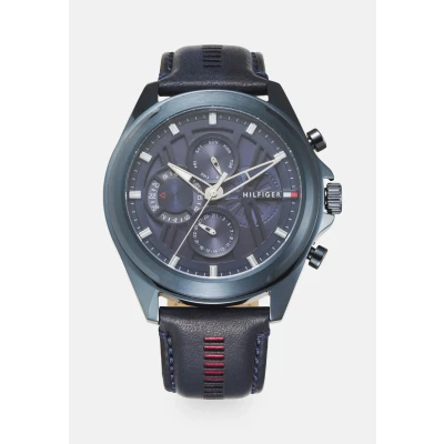Afbeelding van Tommy Hilfiger JAX Horloge, Heren, Maat: One Size, Blue