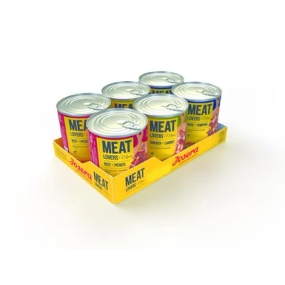 Afbeelding van Josera Meatlovers Menu 6 x 800 g Hondenvoer Mix (3 smaken)