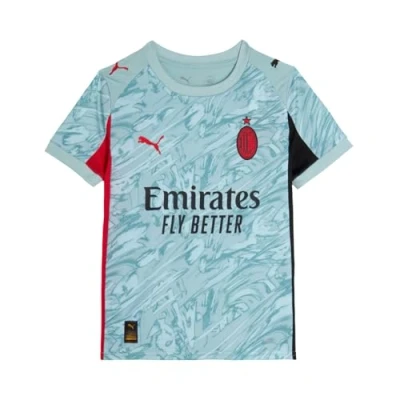 Afbeelding van A.C. Milan Maillot de course pour gardien d&#039;accueil, saison 2025/2026, T shirt football, produit officiel, enfant, 10 ans