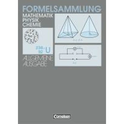 Afbeelding van Formelsammlung Mathematik, Physik, Chemie. Allgemeine Ausgabe