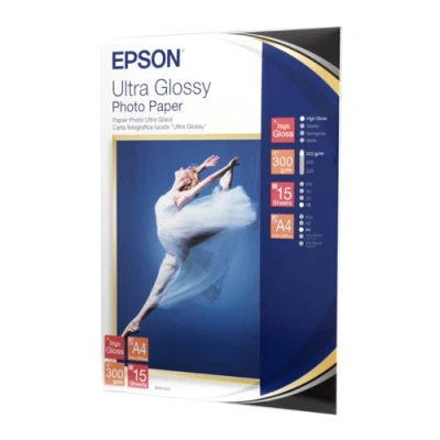 Afbeelding van Epson S041927 Ultra Glossy Photo Paper A4 300g 15 vel