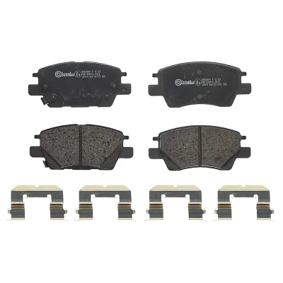 Afbeelding van BREMBO P 10 073 Remblokkenset Met akoestische slijtagewaarschuwing toebehoren