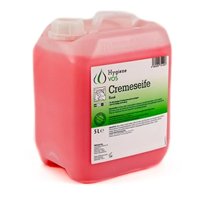 Afbeelding van Hygiene VOS Vloeibare handzeep 5 liter pH neutraal voor dagelijks gebruik. Extra zachte en biologisch afbreekbare formule Voordeelverpakking geschikt alle soorten dispensers