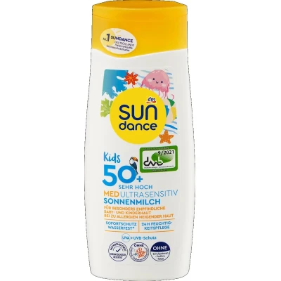 Afbeelding van SUNDANCE Zonnebrand voor kinderen SPF 50+ baby&#039;s Zonnebrandcreme kids 200 ml Waterproof