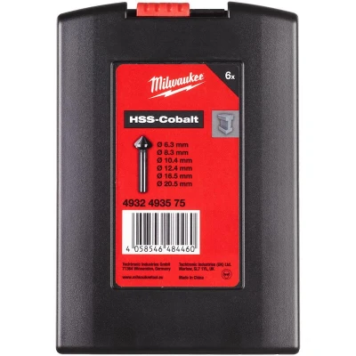 Afbeelding van MILWAUKEE 4932493575 baliedisplay set HSS Carbide 6 delig