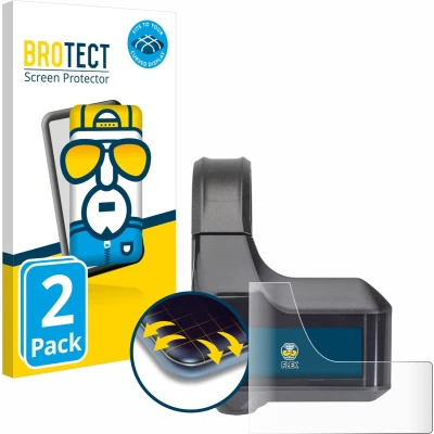 Afbeelding van BROTECT Screenprotector voor Shimano Steps SC E7000 Folie Beschermfolie transparant volledig dekking (2 Stuks)