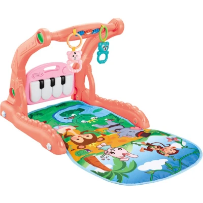 Afbeelding van 2 in 1 Babygym Roze