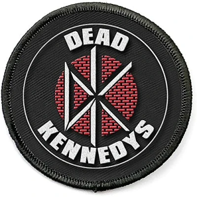 Afbeelding van Dead Kennedys Circle Logo Patch Zwart